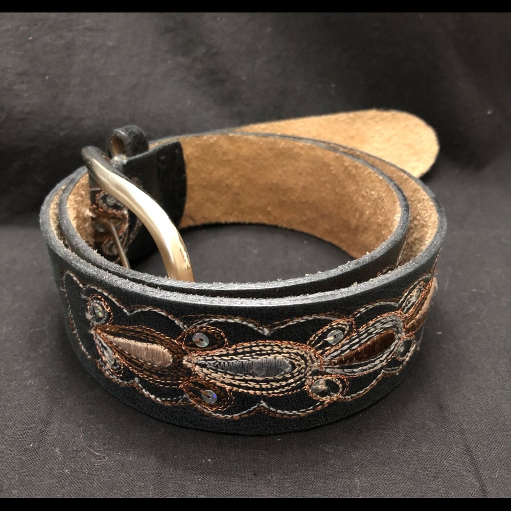 Vintage Boho leather belt